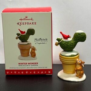 2016 Hallmark Keepsake Ornament Winter Wonder Marjolein's Garden #3 QX9174